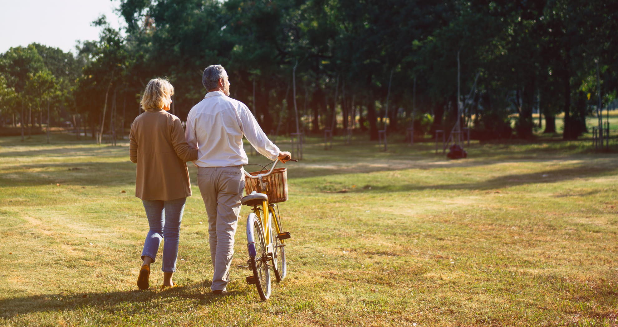 couple walking together