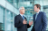 Two businessmen in conversation