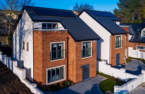 New build semi detached house