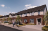 New build houses with paved driveways