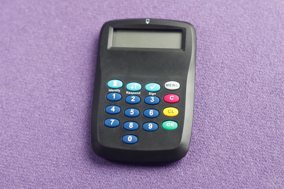 An AIB card reader.